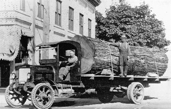 Early Logging Truck
