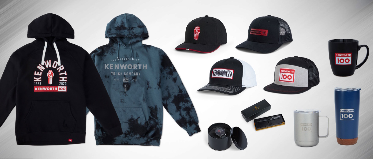 Kenworth Offers Kenworth 100 Collection Merchandise and Calendar To ...