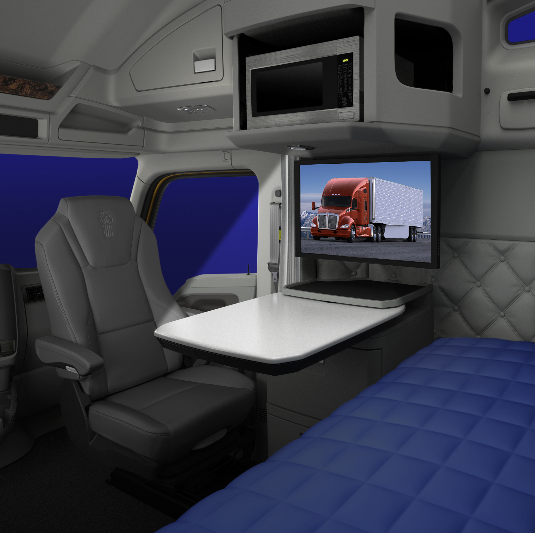 2019 Kenworth W900 Studio Sleeper Interior Home Alqu